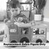 Replacement Zebra Figure for Fisher-Price Little People Big ABC Animal Train Playset - HCL79 and GFL22...