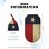 Texas Lone Star State Flag Pattern Baby Newborn 100% Cotton Swaddle Blanket with Beanie Hat Set Cotton Receiving Blankets Sleep Sack for Girls Boy...