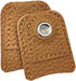 CTFRQC 2 Pieces Leather Thimble Hand Sewing Thimble Finger Protector Thimble Finger Pads for Knitting Sewing Quilting Pin Needles Craft Accessorie...