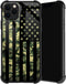 TnXee Case Compatible with iPhone 11,Camo American Flag 11 Cases for Boys,Soft TPU Anti-Skid Thread Frame Four Corner Anti-Collision Protection Ca...