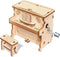 CYAZOO 3D Wooden Puzzle for Adults Music Box-DIY Musical Instrument Piano Model Building Kits-Hands Craft for Home and Office Decoration-Best Gift...