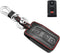 MECHCOS Compatible with Toyota Prius Key Fob Cover Case Leather Protector Shell Key Chain Holder...