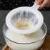 Kitchen Ultra-Fine Nylon Mesh Strainer I Plastic Sieve Fine Mesh Filter Spoon For Soy Milk Coffee Milk Yogurt Juice Kefir Honey Wine coladores de ...