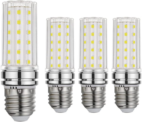 E26 LED Bulb, 12W White 6000K LED Bulbs, 80-100 Watt Light Bulbs Equivalent, E26 Screw Base,1200 Lumens LED Lights ?4 Pack White?...