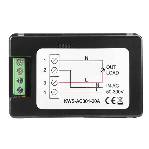 DROK AC Multi-Function Meters, 50-300V 0-20A Voltage Current Power Electric Energy, 110V 220V Voltmeter Multimeter LCD Digital Display KWH Reader...