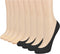 Double Couple 8 Pairs No Show Socks Women Low Cut Socks for Flats Non Slip Thin Liner Socks...
