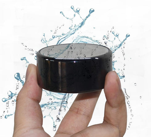 Q6 IP6 Waterproof Mini Wireless Speakers, Metal Tiny Bluetooth Speaker, Loud Sound Rich Bass Portable Pocket Speaker, TWS Speaker Bass Hi-Fi Speak...