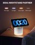 JoyGeek 3-in-1 Charger Stand for Magsafe: Foldable Wireless Charging Station with Night Lights - Magnetic Charger Dock for iPhone 15/14/13/12 Pro/...