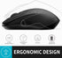 Rapoo 1680 Silent Wireless Mouse, 2.4GHz Cordless Mouse with USB Receiver, 1K DPI, 3 Buttons Computer Mouse with 12M Battery Life, Ambidextrous Co...