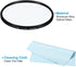 PATIKIL 95mm UV Filter, 2 PCS UV Protection Filter SLIM UV Protection Camera Lens Filter Aluminum Optical Camera Accessory Crystal Clear Pics for ...