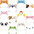 Yinder 24 Pads Cute Sticky Notes Cartoon Sticky Kawaii Sticky Notes Fun Sticky Notes Cute Notepads Sticky Note Pads Self Stick Memo Pad for Office...