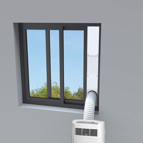 Daisypower Portable Air Conditioner Window Kit, Adjustable Seal Panels for Portable AC Hose with 5" Diameter, Window Vent Kit for Sliding Windows...