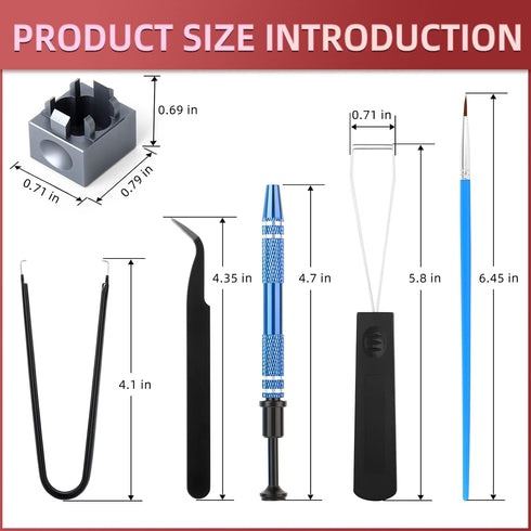 RUNJRX Keyboard Lube Kit and Switch Lube 15g/0.53oz JRX-205 G0 with Switch Opener Tweezers for Custom Keyboard...
