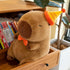 Cute Birthday Capybara Plush,12inch Kawaii Capybara Stuffed Animal Soft Stuffed Capybara Toy Birthday Gifts Party Decoration for Kids (Birthday Ca...