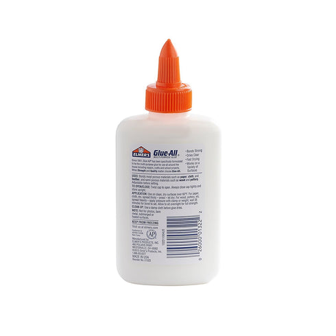 Elmer's Glue-All Multi-Purpose Liquid Glue, Extra Strong, 4 Ounces, 1 Count - Pack of 2...