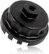 Oil Filter Wrench Compatible with Toyota 4Runner Sienna Tundra Tacoma with 2.5L to 5.7L Engines,Car Accessories 64mm Oil Filter Removal Tool with ...
