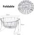 WAFJAMF Deep Fry Basket - 304 Stainless Steel - Multi-Function Foldable Chef Cooking Strainer, Flexible Kitchen Tool for Fried Food, Washing Fruit...