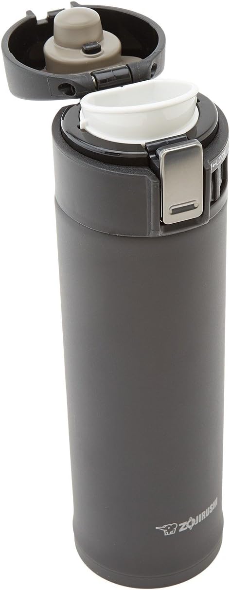 Zojirushi 0.36-Liter Stainless Steel Travel Mug, 12-Ounce, Black...