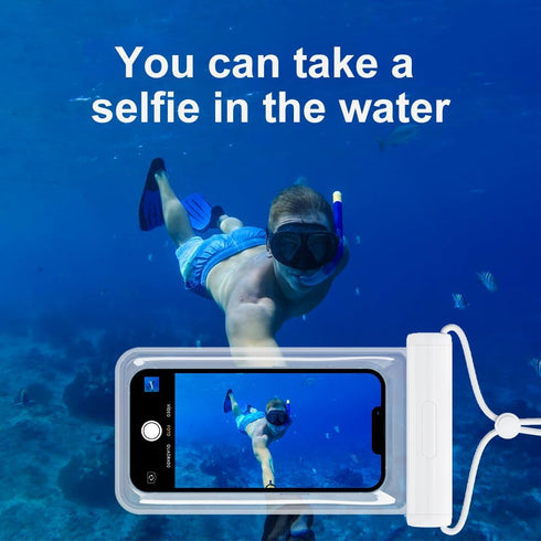 Waterproof Bag Phone Dry Pouch: iPhone Water Proof Protector for Snorkeling Swimming (Pink)...