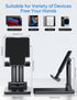 ARZOPA Cell Phone Stand Angle Height Adjustable Phone Holder for Desk, Foldable Phone Stand, Compatible with iPhone, iPad, Surface Pro, Portable M...