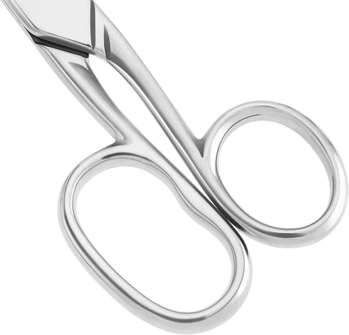 LIVINGO 6'' Professional Forged Fabric Scissors, Precision Tailor Small Scissors Heavy Duty, Sharp Stainless steel Sewing Shears for Crafting Supp...