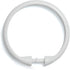 Kenney KN61217 Rust-Proof Smooth Plastic Shower Curtain Rings for Shower Curtain and Standard Shower Curtain Rod, Bathroom Use, Easy to Snap Closu...