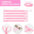 110PCS Reusable Cable Ties, Adjustable 8 × 1/2" Cord Organizer Ties, Multi-purpose Hook Loop Cable Management Wire Ties for Organizing Home, Offic...