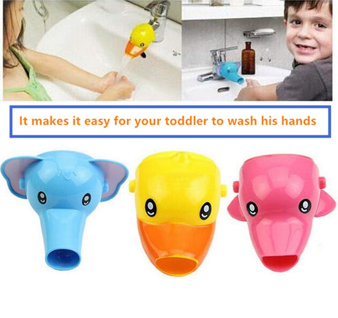 OGIFCHEN Baby and Children's faucet extension faucet guide sink extender long water hand washing device water diverter ?3 Packs Dolphin?...