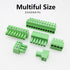 5 PCS 8 Pin 2.54mm Pitch Screw Terminal Block Connector for 26-18AWG, Pluggable Quick Male Plug Connector-8 Pole...