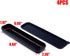 MY MIRONEY 4PCS Portable Travel Tableware Box Black Flatware Storage Box Case Travel Utensils Cutlery Case for Fork Spoon Chopsticks...