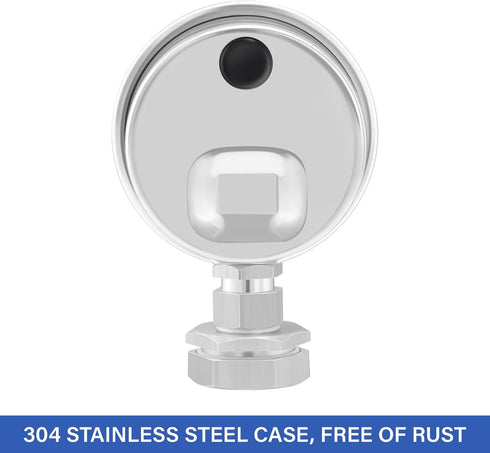 MEASUREMAN Stainless Steel Pressure Cooker Gauge_All Series (Accessory, Pressure Gauge - Fits 37 Quart)...