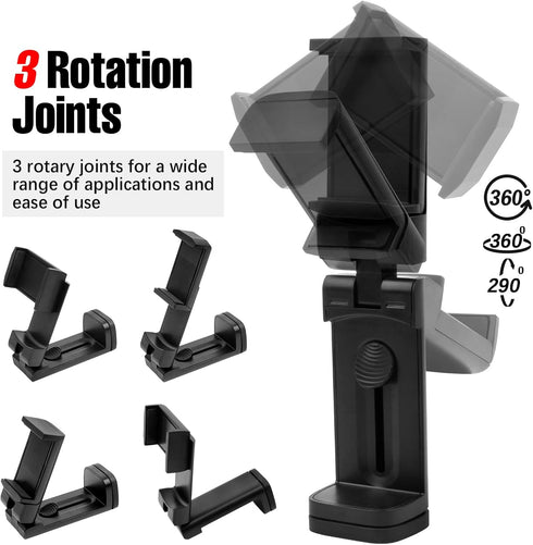Airplane Travel Phone Holder Mount: Universal in Flight Travel Essentials Phone Mount with 360° Degree Rotation, Handsfree Airplane Phone Holder, ...
