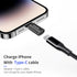 mcdodo USB C to Lightning Adapter 2 Pack,Type C Female to Lightning Male Adapter Cable,Supports Fast Charging Data Transfer for Phone 14/13/12/11/...
