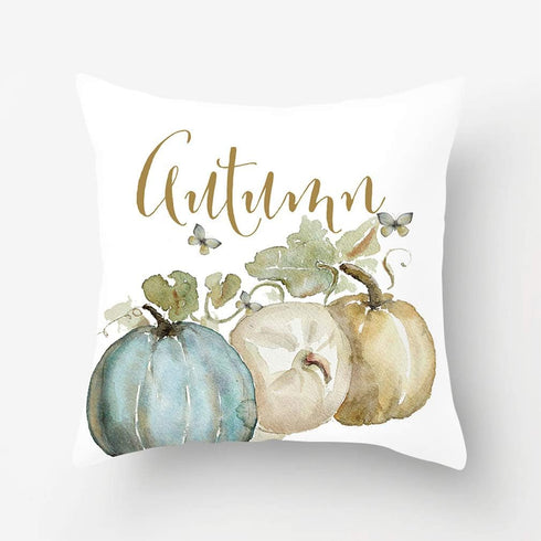 PSDWETS Autumn Decorations Pumpkin Pillow Covers Set of 4 Fall Decor Grateful Thanksgiving Throw Pillow Covers Cushion Cover 18 X 18...