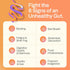 Gut Balance Gut Health, Immunity | Probiotics + Inulin + Vitamin C | 30 Days Pack...