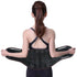 Adjustable Back Brace with 3 Removable Pads, Back Support Brace, Breathable Mesh Lumbar Support Belt for Men Women, Waist Wrap for Lower Back Pain...