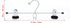 6 Quality Pants Hangers Heavy Duty Add-on Skirt/Slack Metal Hanger, Extra Wide Adjustable Clips, Multi Stackable Add on Hangers, Chrome, Jeans, Bo...