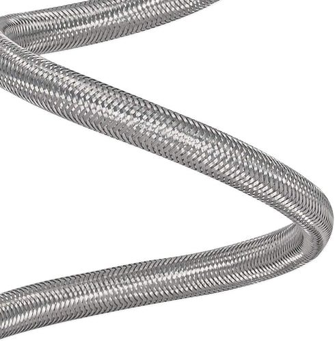 Eastman 60 inch Steel-Flex Faucet Connector, 1/2 Inch FIP x 1/2 Inch FIP, Braided Stainless Steel Faucet Supply Line, 48022...