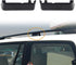 ITrims Car Accessories for Toyota Prado J120 FJ120 2003-2009 Roof Rack Rail End Luggage Protector Center Cargo Rack Cover Shell Cap Trims ABS Blac...