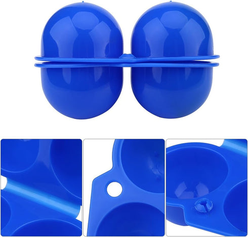 VGEBY1 Egg Holder, Eggs Carrier Storage Box Egg Holder Container Storage Organizer for Outdoor Picnic Camping Use