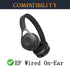 SOULWIT Professional Cooling Gel Ear Pads Cushions Replacement for Beats EP Wired On-Ear Headphones, Ear Pads with Durable Ice Silk Fabric, Comfor...