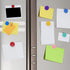 Magnetic Board Frameless Stainless Iron Strips,Magnetic Strips with Adhesive Backing Magnet Board Magnetic Bulletin Bar Board Memo Board with 10 P...