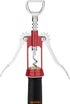 True Soar Winged Corkscrew Wine Opener Manual, Heavy Duty Stainless Steel Cork Openers in Chrome Finish, Home Bar Accessories Bar Tools, Set of 1 ...