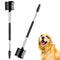 2 Pcs Dog Tear Comb Tear Stain Remover Comb Double-Head Dog Eye Brush Dog Eye Cleaning Comb Dog Eye Comb Brush Pets Grooming Comb Double-Sided for...