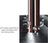 5 PCS Hand Reamer Set Metric H8 Accuracy Alloy Tool Steel 9Crsi 6 Flutes Straight Shank Milling Cutter Tool (4mm,6mm,8mm,10mm,12mm)...