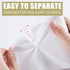 Small Trash Bags 4 Gallon - 100 Count 4 Gallon Trash Bag, Small Garbage Bags for Office Bedroom Bathroom Trash Bags, White 4 Gal Small Trash Can L...