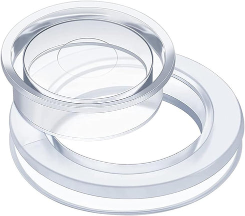 Umbrella Hole Ring and Cap Set,2PCS Patio Garden Deck Table Hole Protection Ring,Patio Lounge Table Universal Umbrella Hole Silicone Buckle Replac...