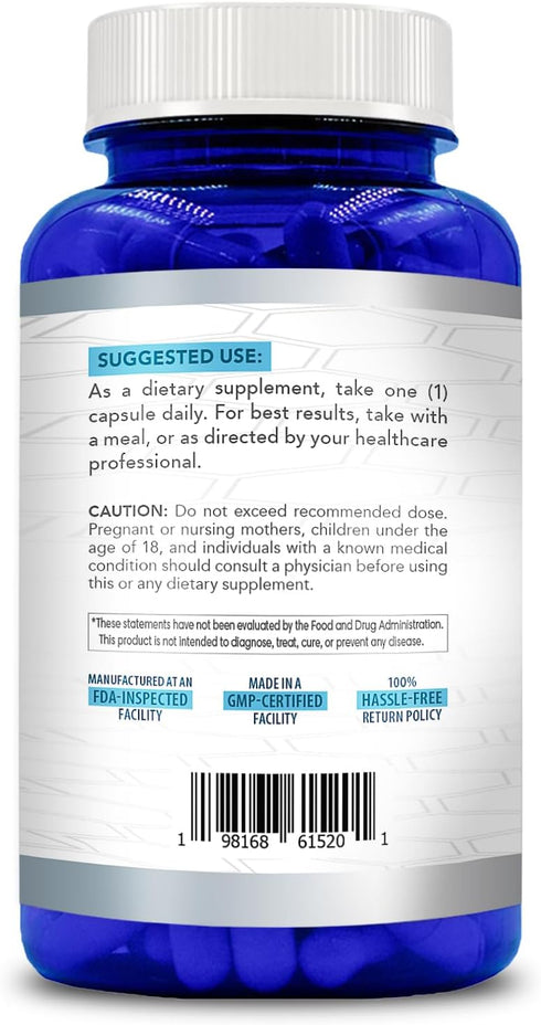 Vitamin K2 MK-7 120 MCG - 200 Vegetarian Capsules (Non-GMO & Gluten Free)...