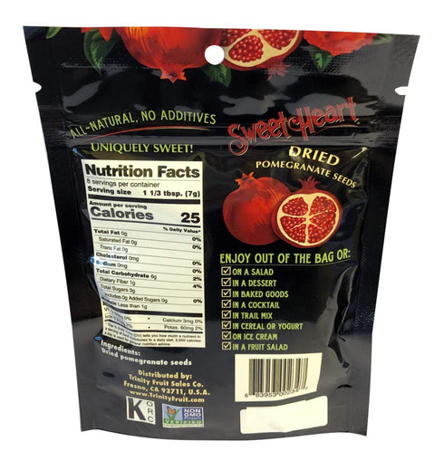 2 oz. SweetHeart Dried Pomegranate Seeds...