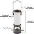 MIXXIDEA Wild Bird Feeders for Outdoors Hanging 2 Pack Stainless Steel Tube Bird Feeder Squirrel Proof, Finch Feeder for Garden Backyard Decoratio...
